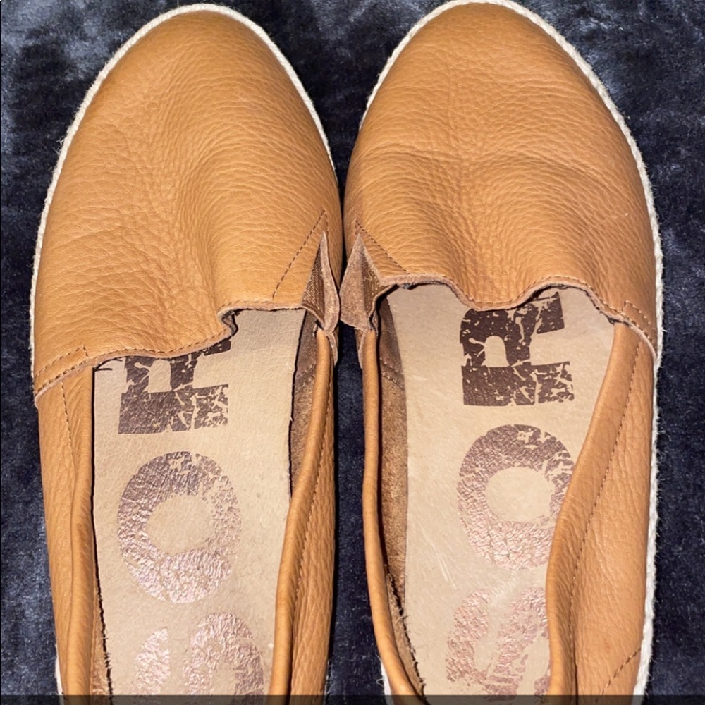 Sorel leather loafers